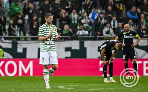 Labdarúgó NB I - Döntetlen a Ferencváros-Paks rangadón