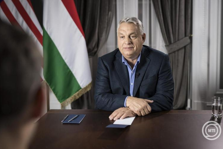 Orbán Viktor: az amerikai elnökkel pénzügyi védőpajzsról szóló megállapodást kötöttem
